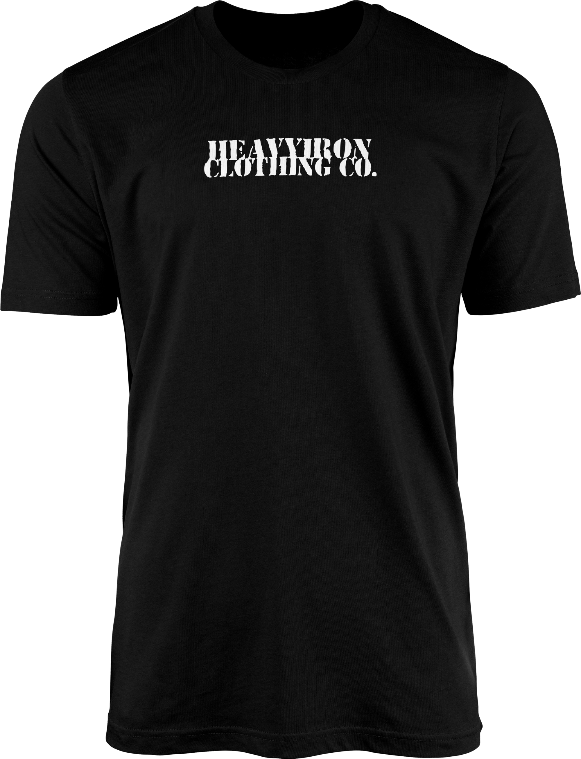 HEAVYIRON EVERYDAY BODYBUILDING GYM SHIRT BLACK