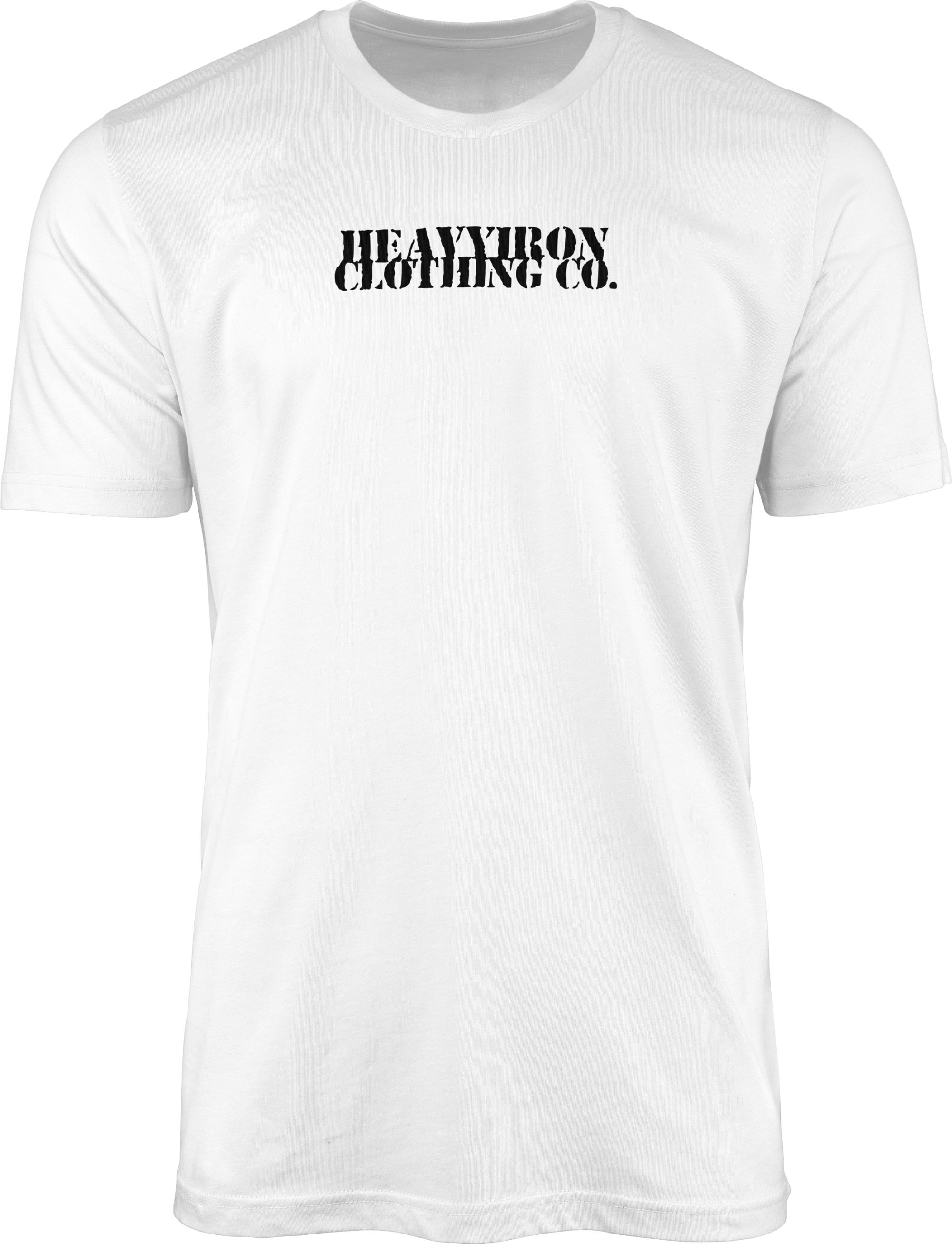 HEAVYIRON EVERYDAY BODYBUILDING GYM SHIRT WHITE